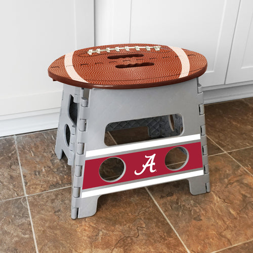 NCAA fan gear Alabama Crimson Tide folding step stool from Sports Fanz