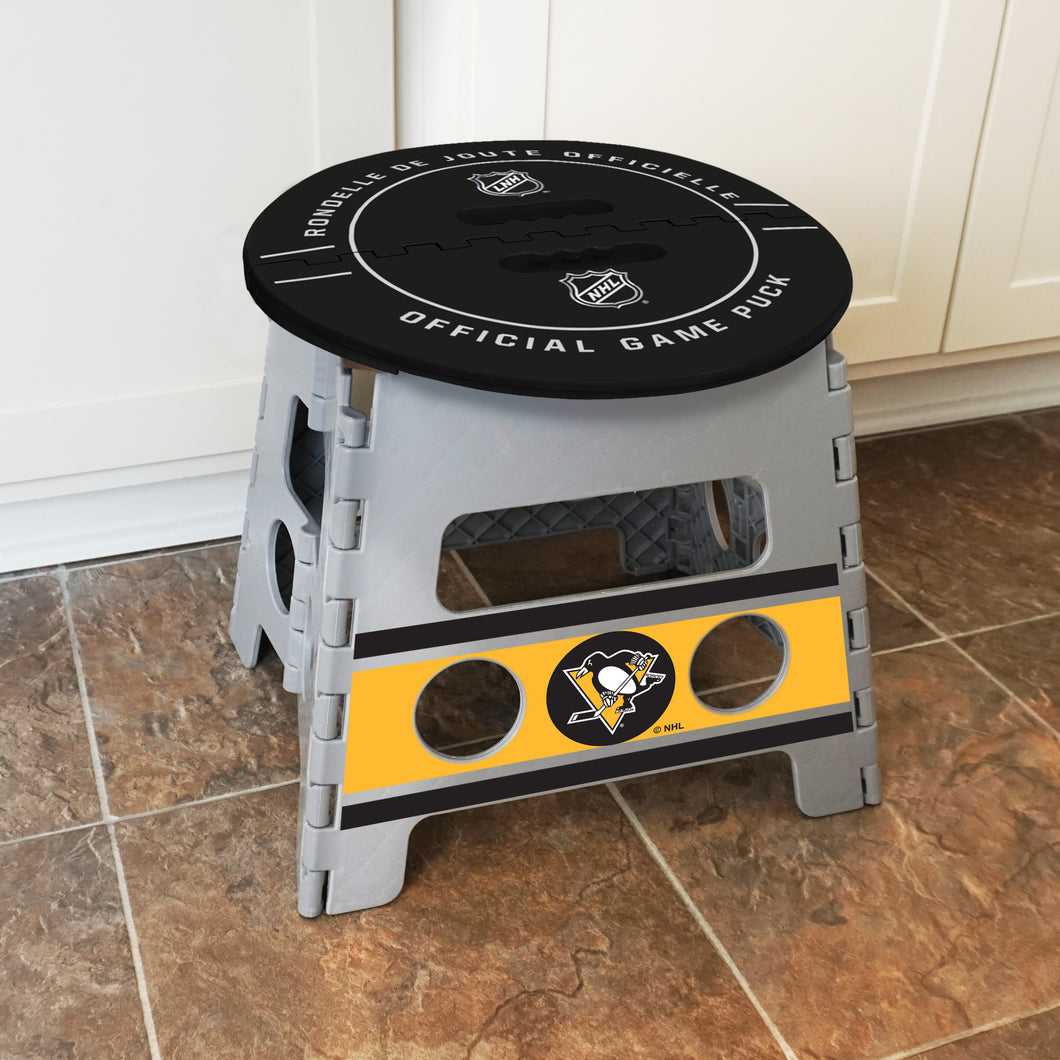 Pittsburgh Penguins Folding Step Stool 