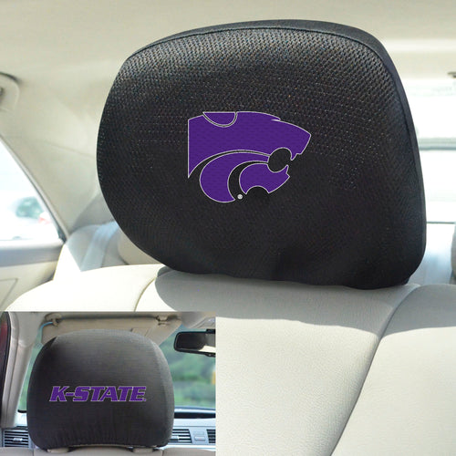 Kansas State Wildcats Set of 2 Headrest Covers