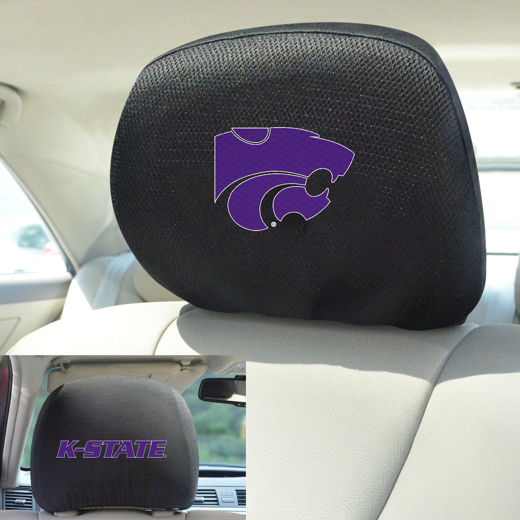 Kansas State Wildcats Set of 2 Headrest Covers