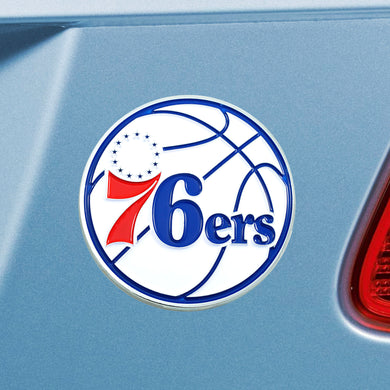 Philadelphia 76ers Color Auto Emblem