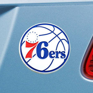 Philadelphia 76ers Color Auto Emblem