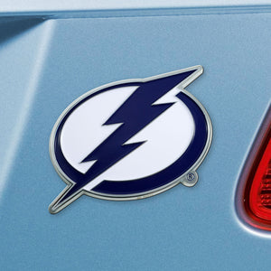 Tampa Bay Lightning Color Chrome Auto Emblem