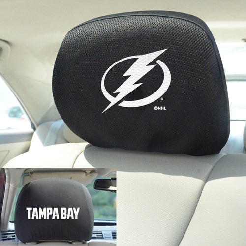 Tampa Bay Lightning Set of 2 Headrest Covers