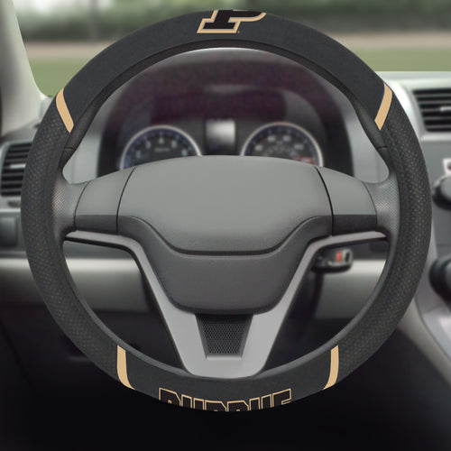 Purdue Boilermakers Steering Wheel Cover 