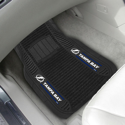 Tampa Bay Lightning 2-piece Deluxe Car Mat Set 21