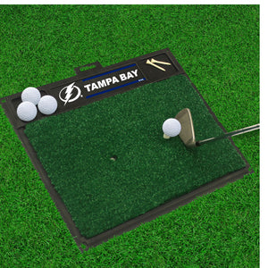 Tampa Bay Lightning Golf Hitting Mat 20" x 17"