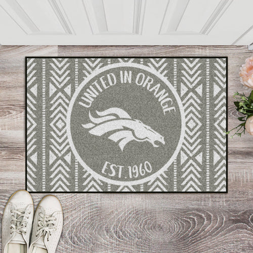 Denver Broncos Southern Style Door Mat 