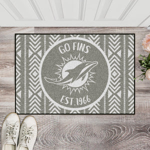 Miami Dolphins Southern Style Door Mat 