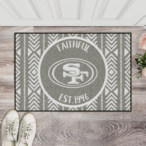 San Francisco 49ers Southern Style Door Mat 