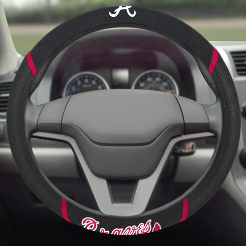Atlanta Braves Steering Wheel Cover 