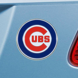 Chicago Cubs Color Chrome Auto Emblem 
