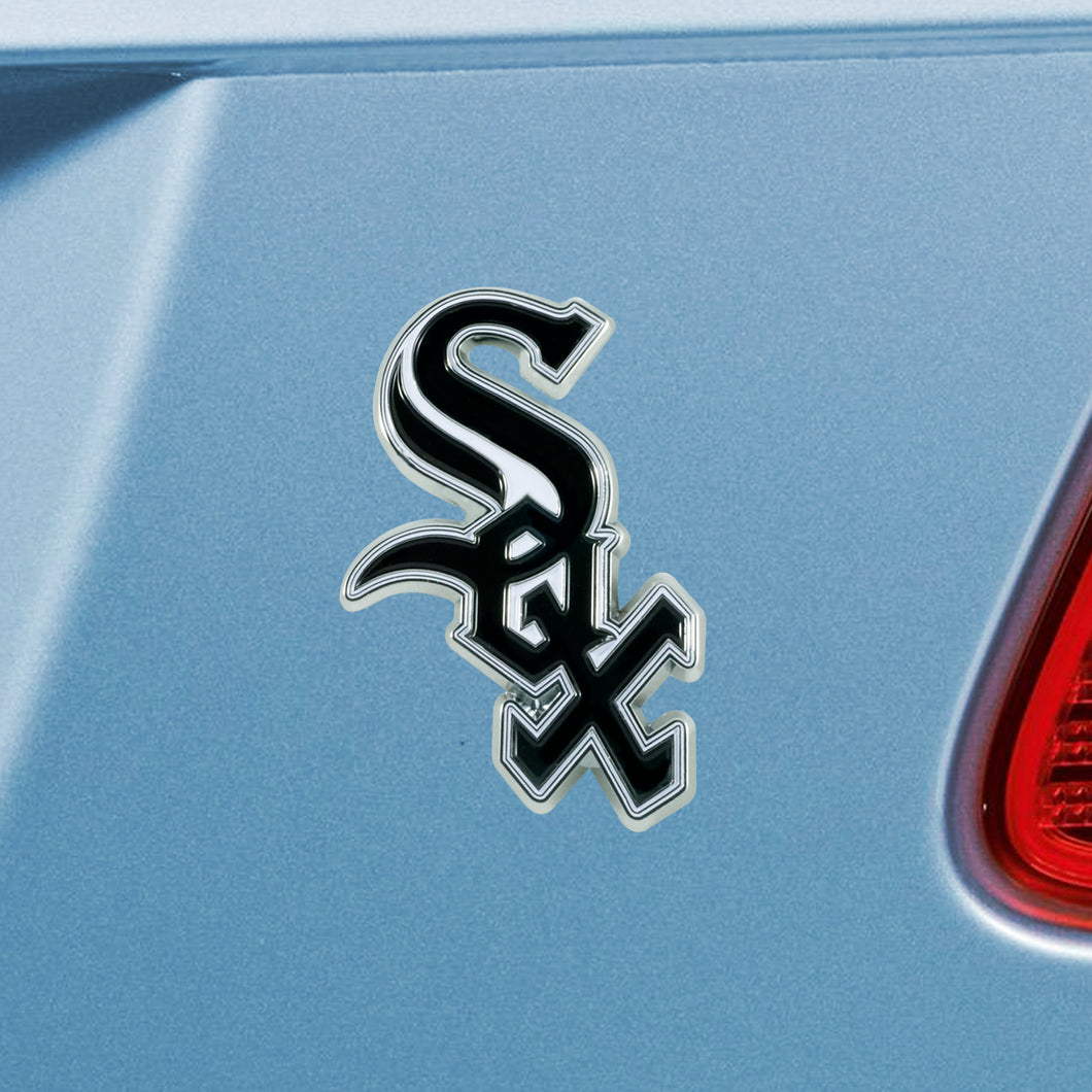 Chicago White Sox Color Chrome Auto Emblem 