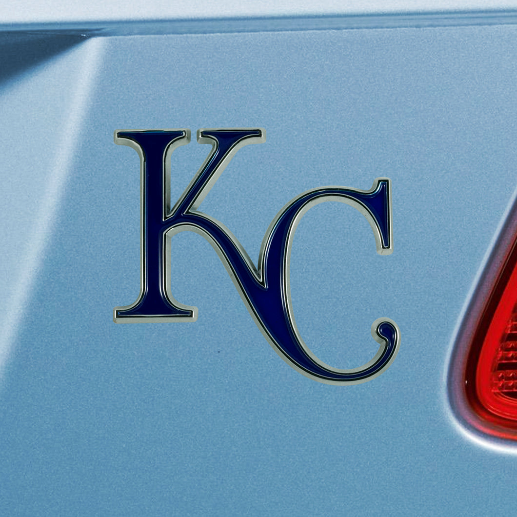 Kansas City Royals Color Chrome Auto Emblem 