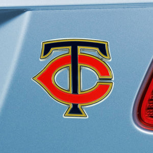 Minnesota Twins Color Chrome Auto Emblem 