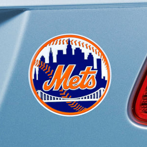 New York Mets Color Chrome Auto Emblem 