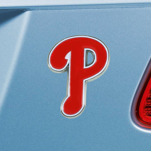 Philadelphia Phillies Color Chrome Auto Emblem 