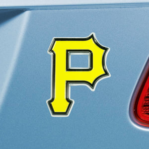 Pittsburgh Pirates Color Chrome Auto Emblem 