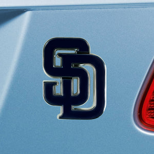 San Diego Padres Color Chrome Auto Emblem 