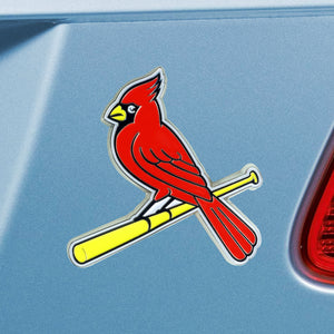 St. Louis Cardinals Color Chrome Auto Emblem 