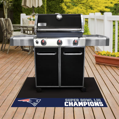 New England Patriots Super Bowl 53 Champions Grill Mat 26