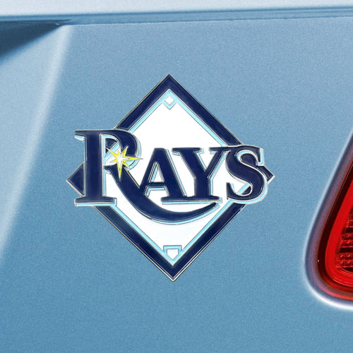 Tampa Bay Rays Color Chrome Auto Emblem 