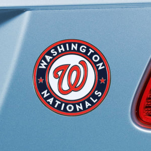 Washington Nationals Color Chrome Auto Emblem 