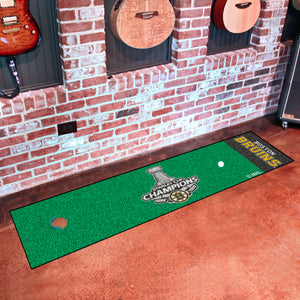 Pittsburgh Penguins 2018 Stanley Cup Champs Putting Green Mat - 18"x72"