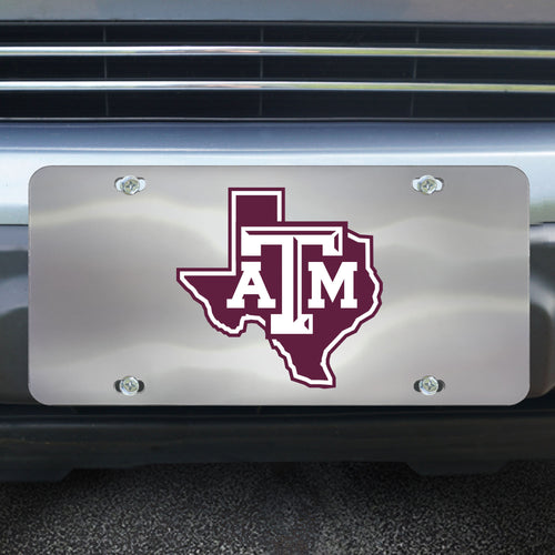 Texas A&M Aggies Diecast License Plate