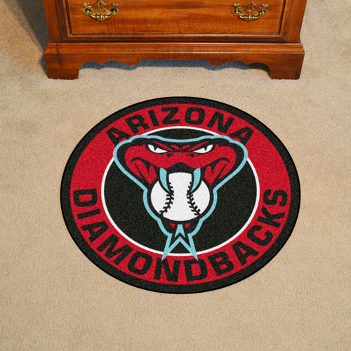 Arizona Diamondbacks Logo Roundel Rug - 27