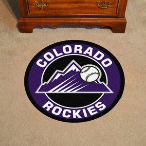 Colorado Rockies Roundel Rug - 27"