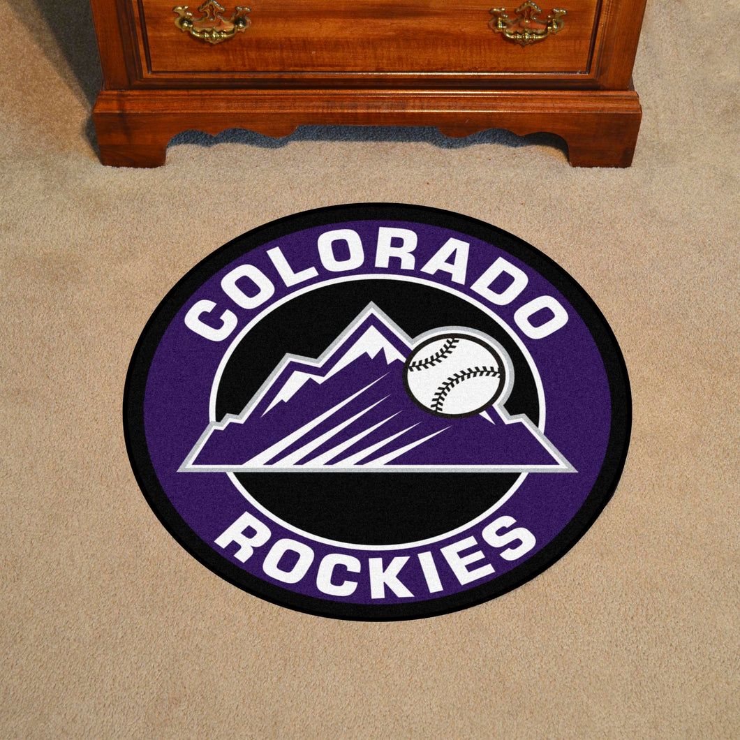 Colorado Rockies Roundel Rug - 27