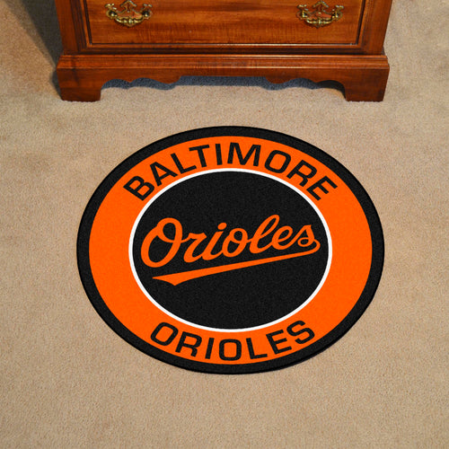 Baltimore Orioles Script Roundel Rug - 27