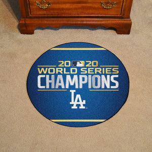 Los Angeles Dodgers 2020 World Series Champions Baseball Mat