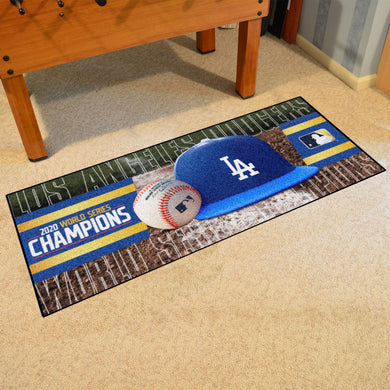Los Angeles Dodgers 2020 World Series Champions Runner - 30