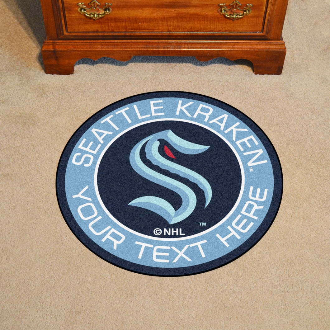 Seattle Kraken Roundel Rug - 27
