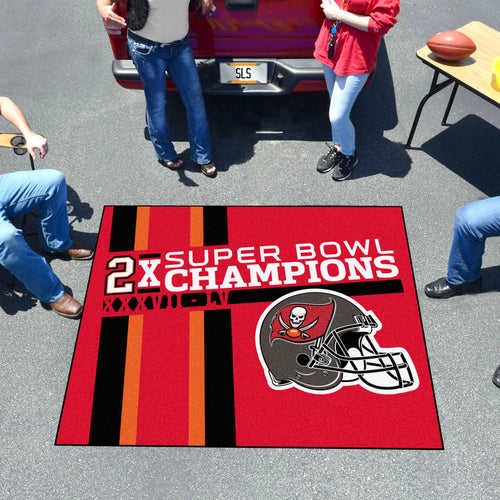 Tampa Bay Buccaneers Super Bowl LV Champions Tailgater Mat