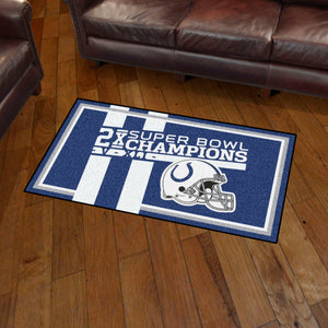 Indianapolis Colts Dynasty Rug - 3'x5'