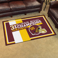 Washington Football Team Dynasty Rug - 4'x6'