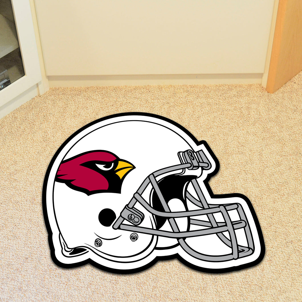 cardinals football helmet yellow Arizona Cardinals Mascot Helmet Rug