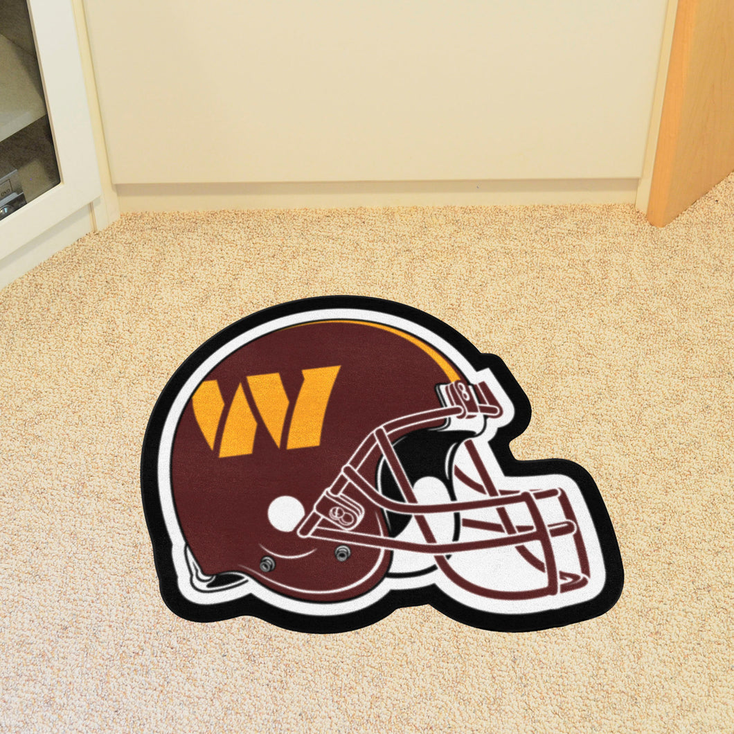 Washington Commanders Helmet Rug