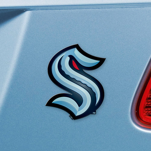 Seattle Kraken Color Auto Emblem
