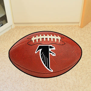 Atlanta Falcons Retro Logo Football Mat - 21"x32"