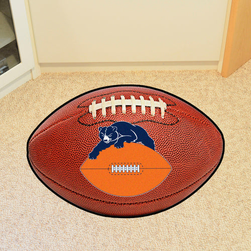 Chicago Bears Retro Logo Football Mat - 21