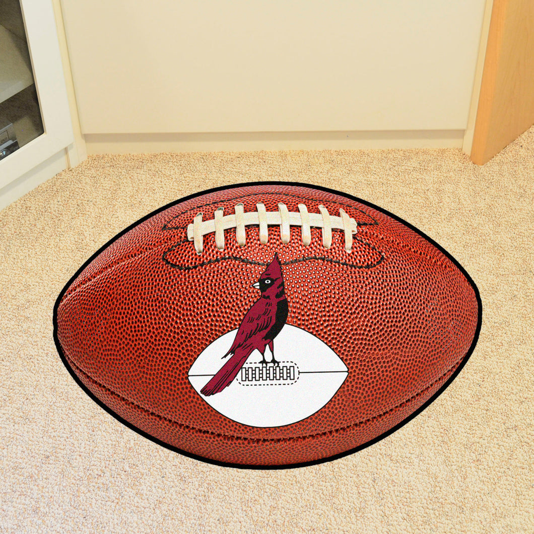 Arizona Cardinals Retro Logo Football Mat - 21