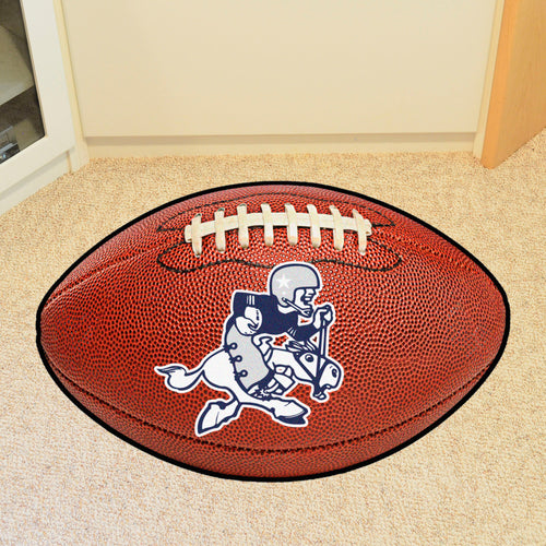 Dallas Cowboys Retro Logo Football Mat - 21