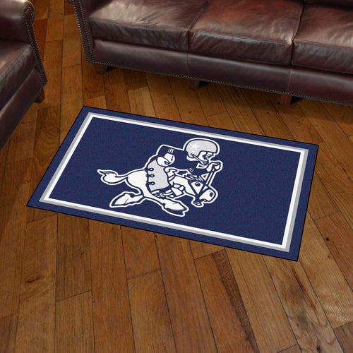 Dallas Cowboys Retro Logo Plush Rug - 3'x5'