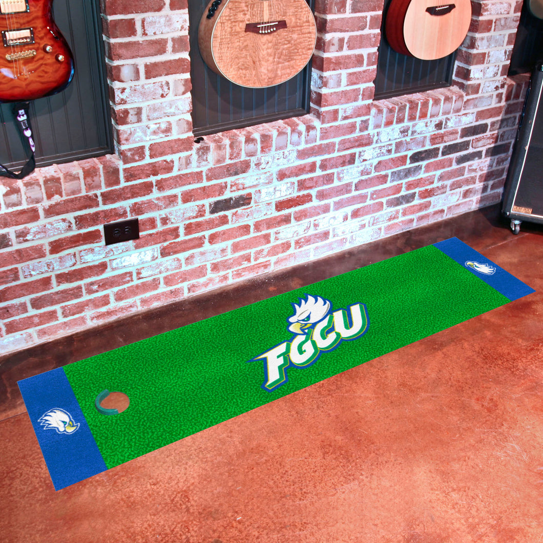 Florida Gulf Coast Eagles Putting Green Mat - 18