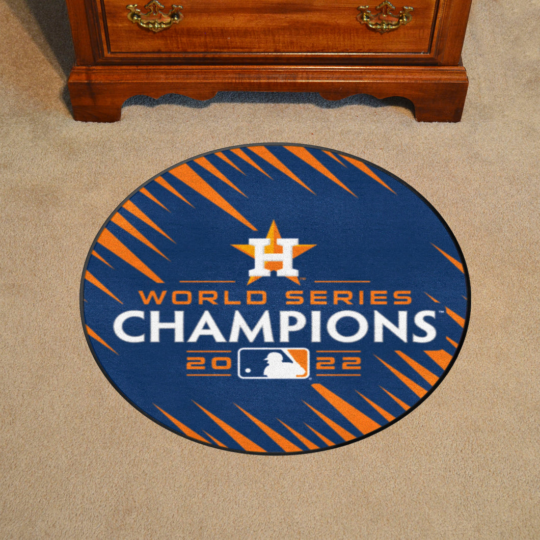 Houston Astros 2022 MLB World Series Champions Baseball Mat