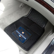 Houston Astros 2022 MLB World Series Champions 2-pc Vinyl Car Mat Set